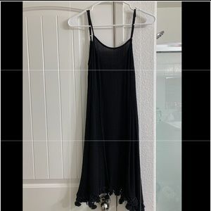 Black casual dress